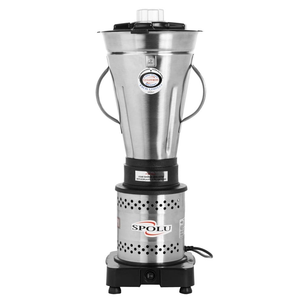 Liquidificador Industrial Alta Rotação Inox 3,5L Economy Spolu 220V