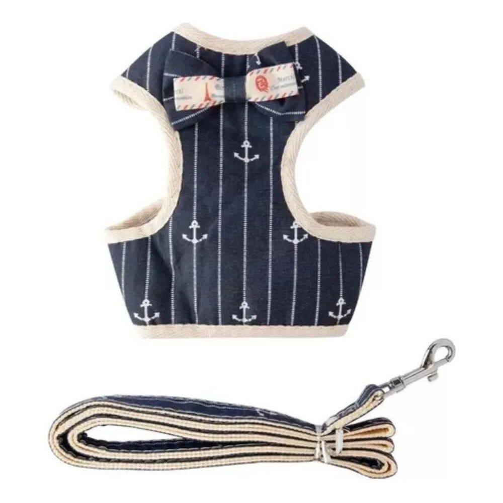 2X Coleira Peitoral Para Cachorro, Gato, Pet Guia Para Passe