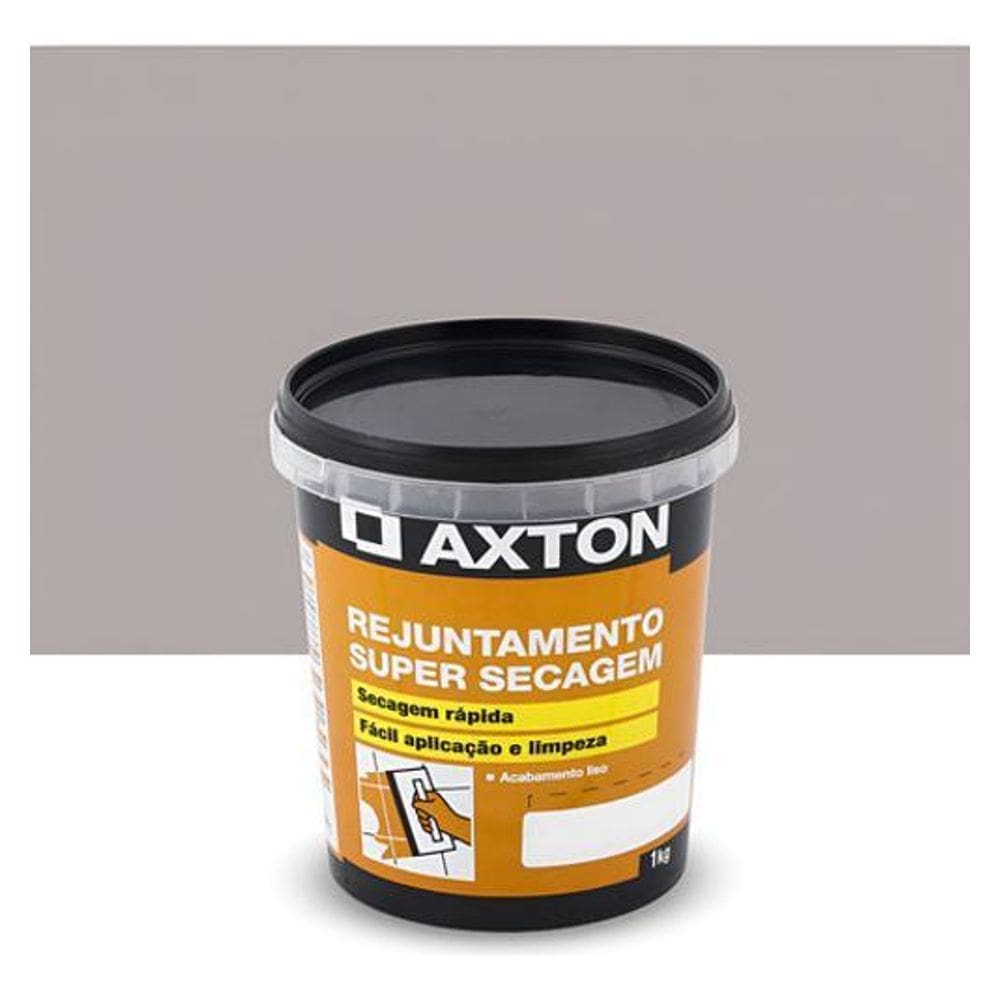 Rejunte Acrilico Cinza 1 Kg Axton