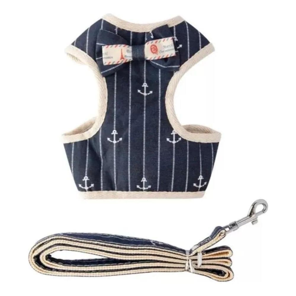 2X Coleira Peitoral Para Cachorro, Gato, Pet Guia Para Passe