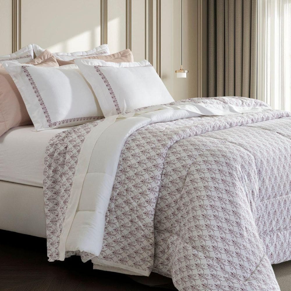 Cobreleito King 300 Fios Kacyumara Satinee 03 Peças Nissi