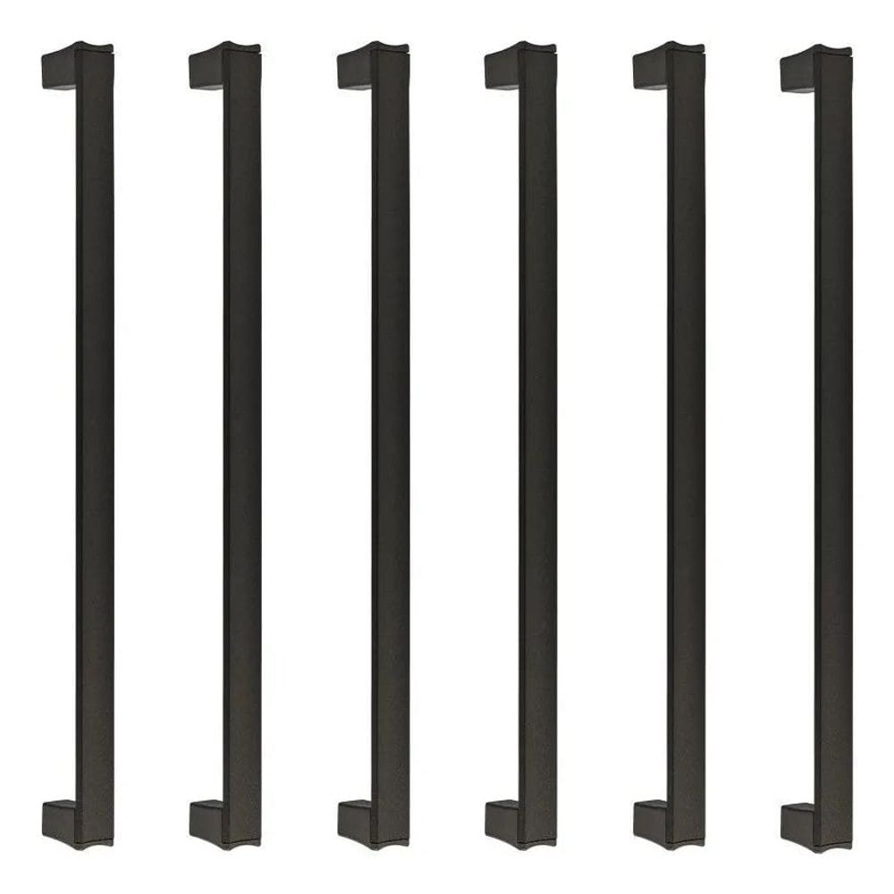 2X 6 Puxadores Porta Guarda Roupa Escritório Gaveta 256Mm Sp