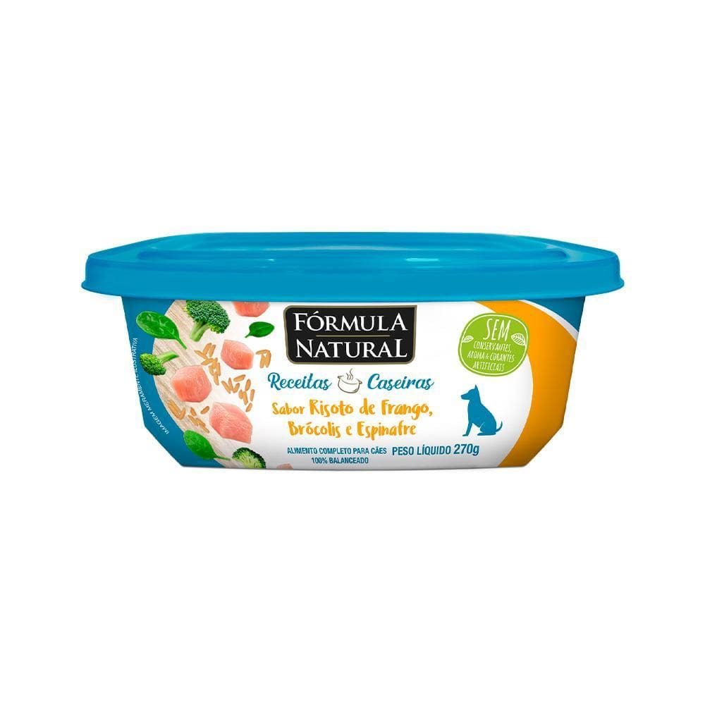 Ração Úmida Fórmula Natural Receitas Caseiras Cães Adultos