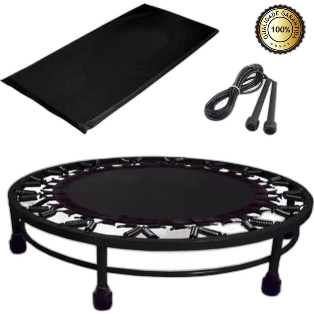 Cama Elástica Mini Jump + Colchonete + Corda