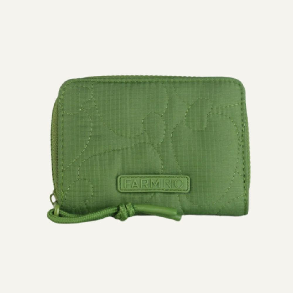 Carteira Ziriguidum Puffer Verde - Farm