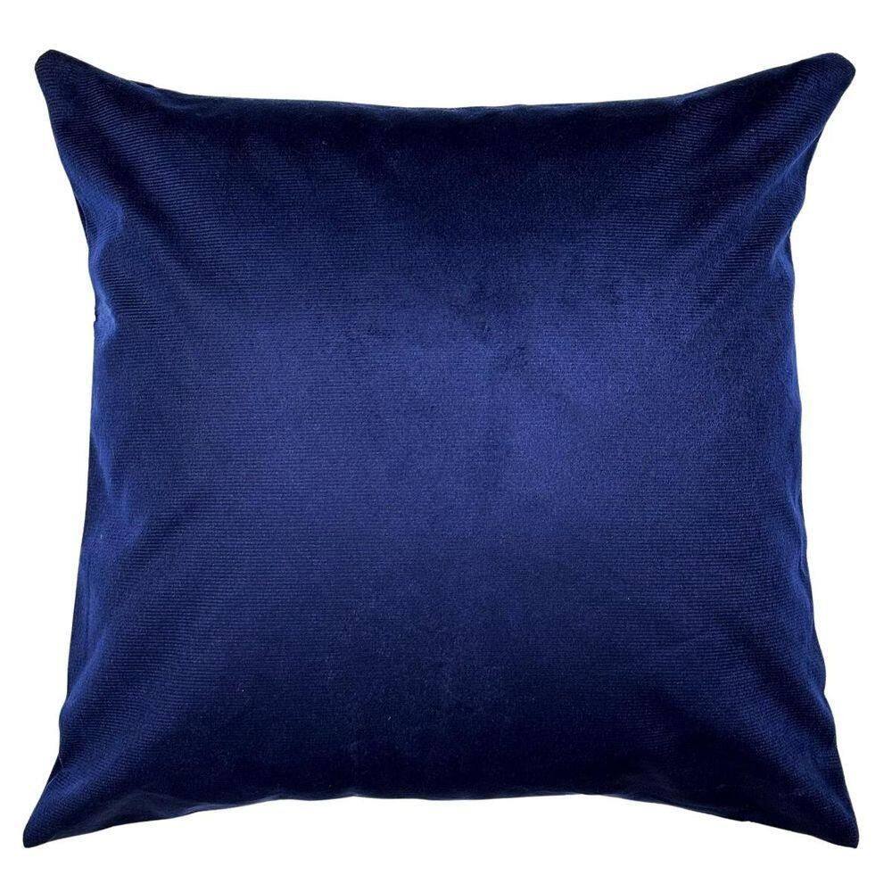 Capa Almofada Suede 43x43 Azul Marinho