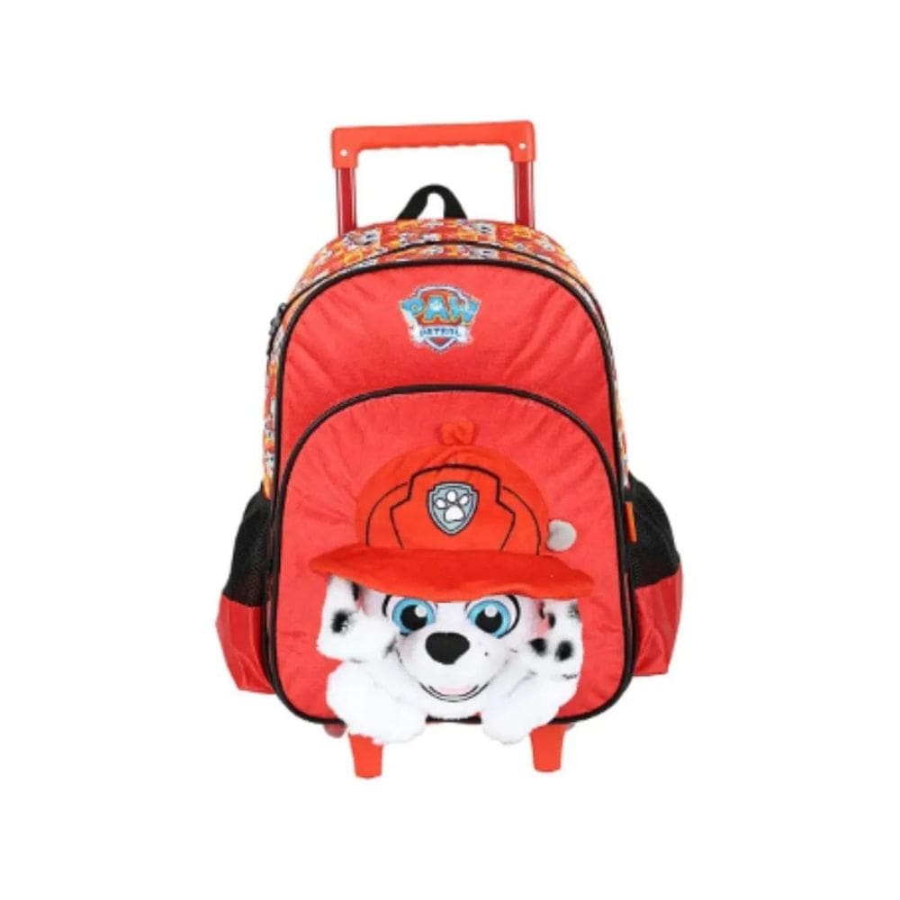 Mochila Escolar Carrinho Marshall Patrulha Canina - Luxcel