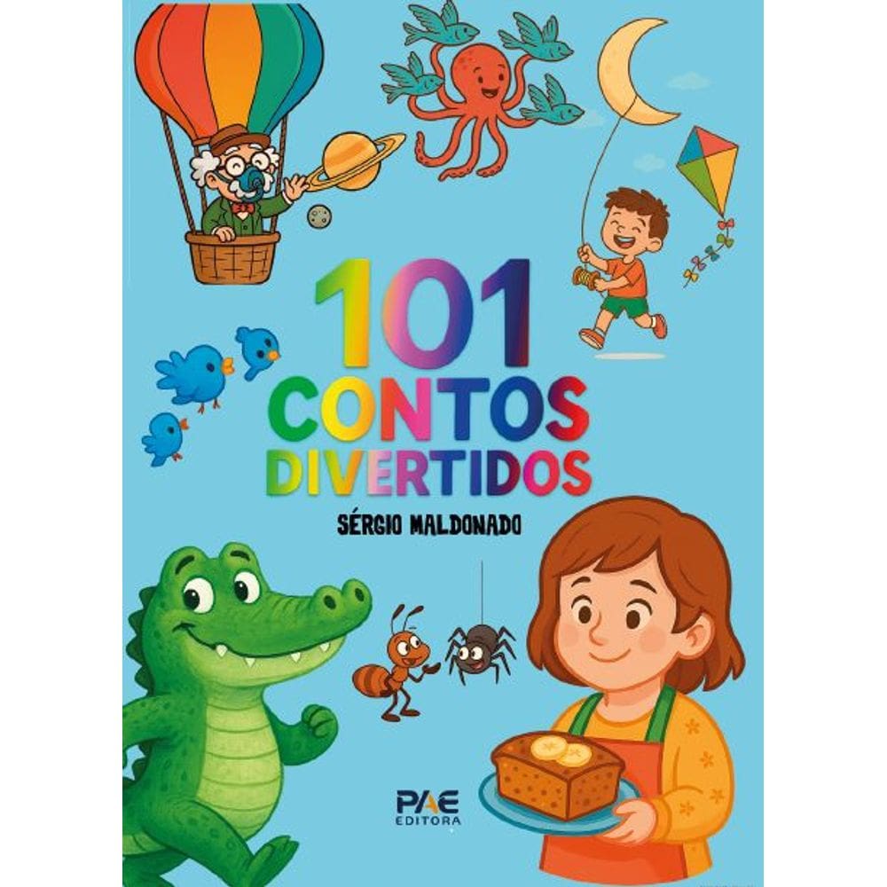 101 Contos Divertidos - Capa Azul