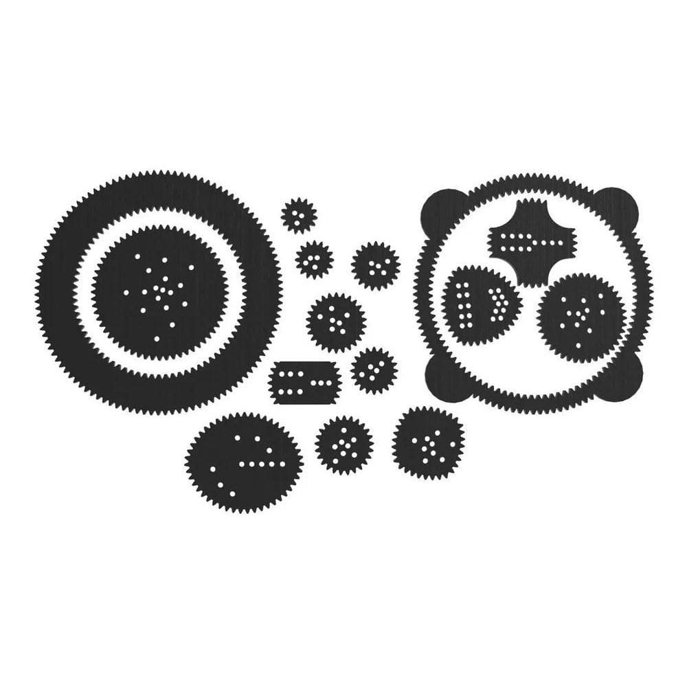 2X Kit Espirógrafo Régua Mágica Desenho Mandala Geometrica