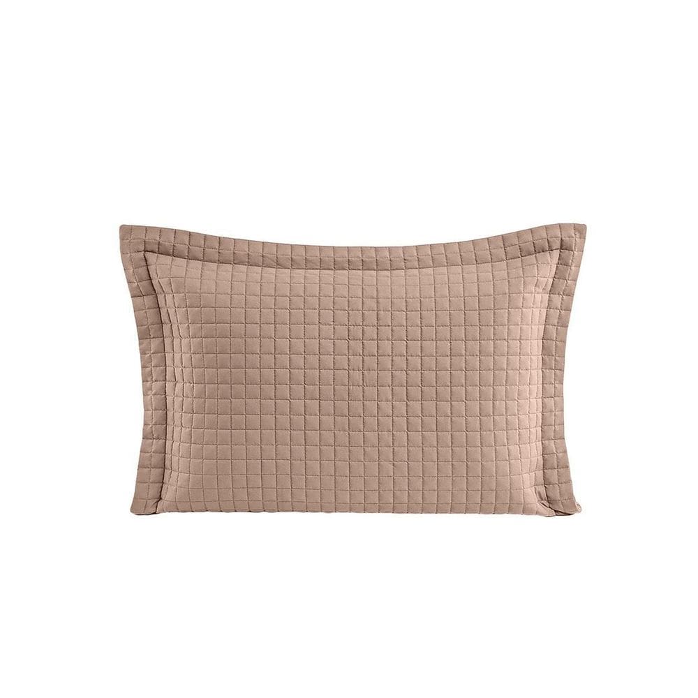 Porta Travesseiro King Plaza 50X90Cm Amendoa Lavive