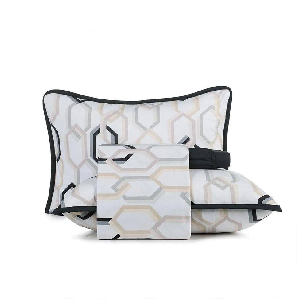 Jogo Cama King 4 Pcs Malha Algodão Lins Altenburg