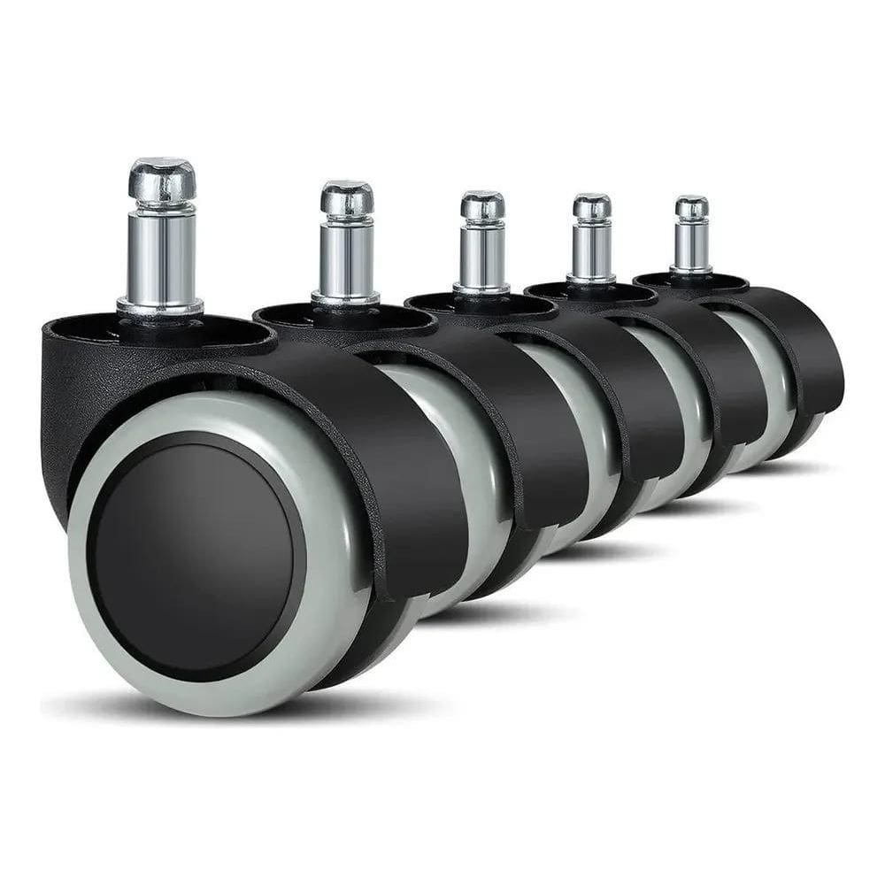 2X 5 Rodas Rodinha Rodízio Para Cadeira De Escritório Girató