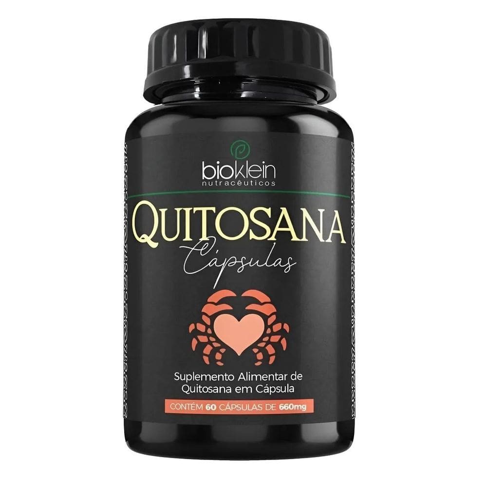 Quitosana 660Mg 60 Capsulas Bioklein