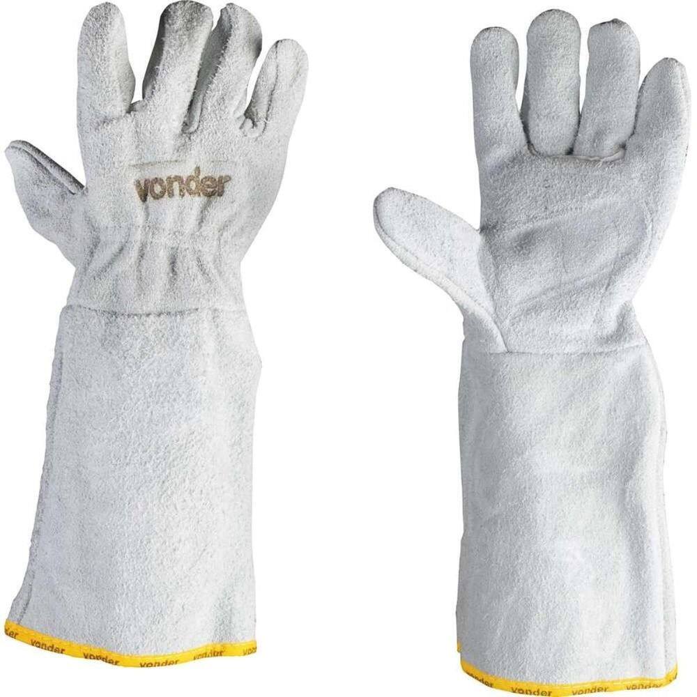 Luva Raspa Com Reforço Palma 15 Cm Petrol Vonder