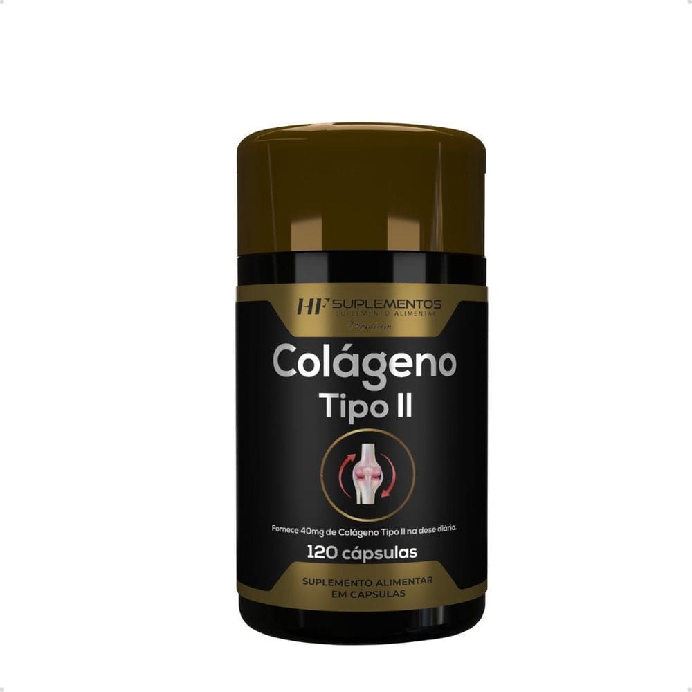 Colágeno Tipo Ii 120 Cápsulas Hf Suplementos