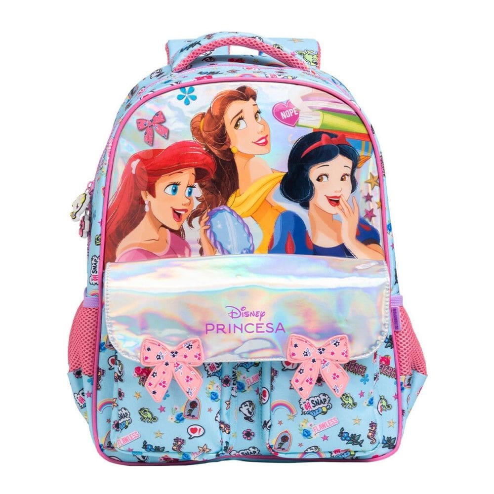 Mochila Escolar De Costas Princesas Disney  14802