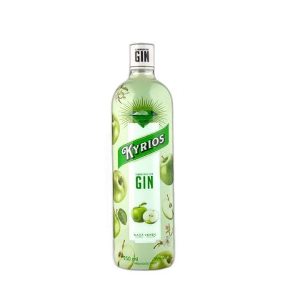 Gin Kyrios Maçã Verde 950Ml