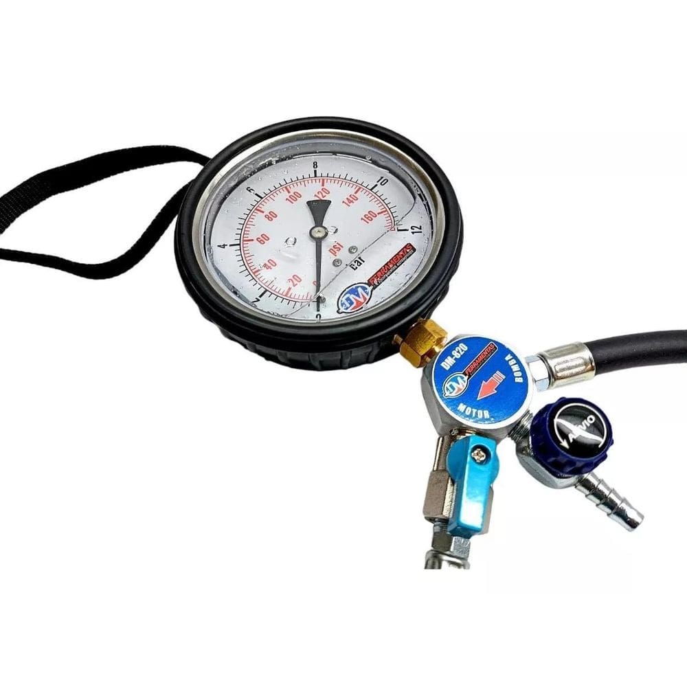 Manômetro Teste Bomba Combustível DM-820 12 Bar