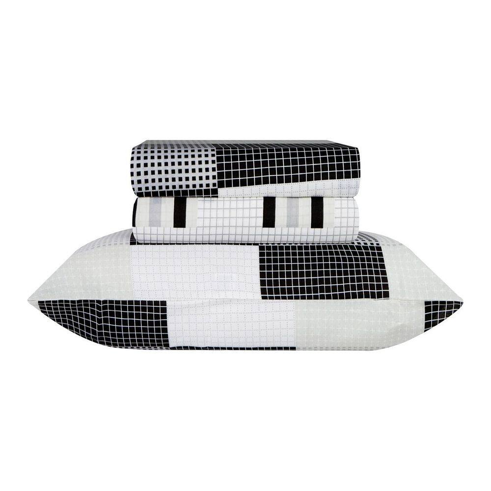 Jogo De Cama 2 Peças Solteiro Realce Premium Sultan Estampas