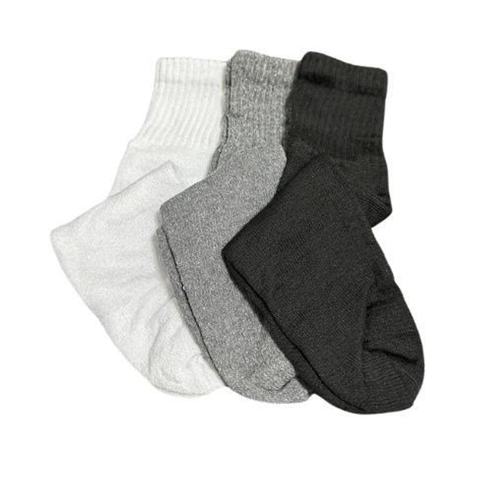 Kit 3 Pares Meias Lisas Em Algodão Cano Longo 37 ao 43