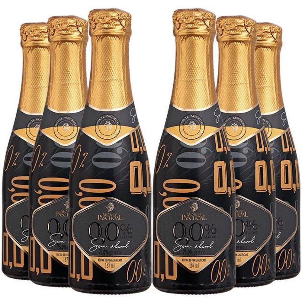 Combo De Mini Gaseificados 0,0% Monte Paschoal - 06 Un