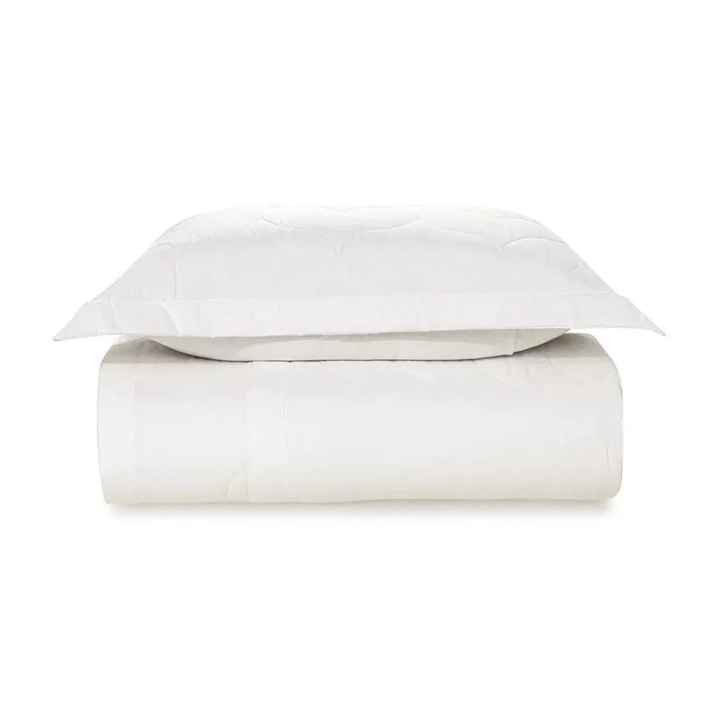 Edredom Solteiro 200 Fios Tom - Karsten Branco
