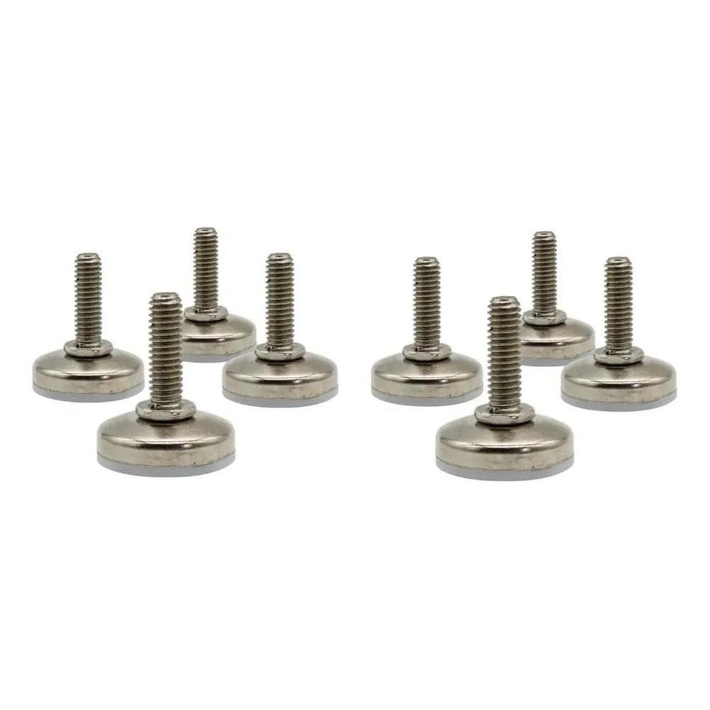 2X Pé Baixo De Cama Box Metal 8 Peças 5/16 31Mm Móvel Armári