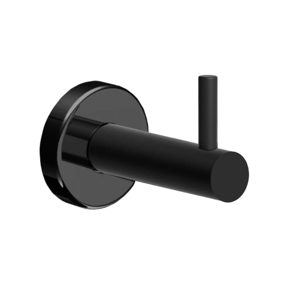 Cabide Gancho Para Banheiro Preto Fosco Atenas