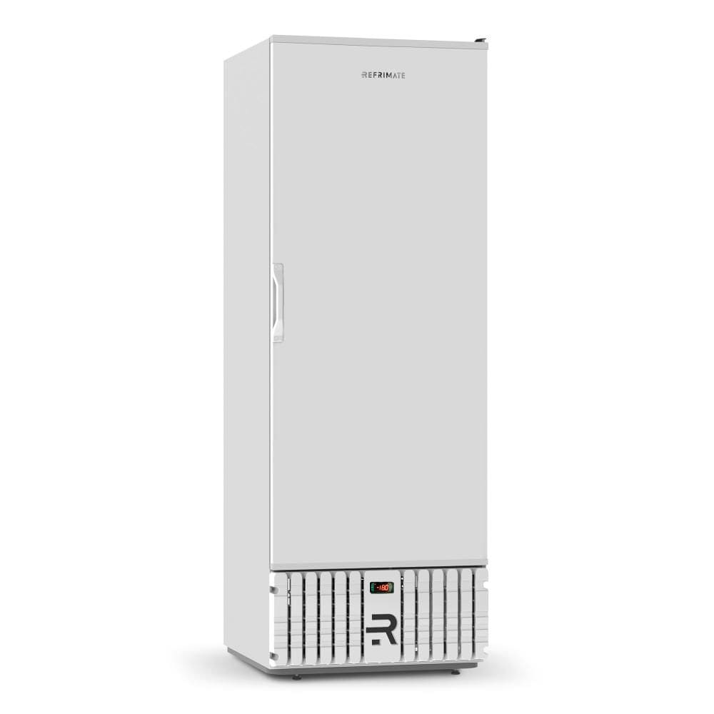 Expositor Vertical Congelados Refrimate 570 Litros Porta Sólida Branco 220V VCCO570PSE