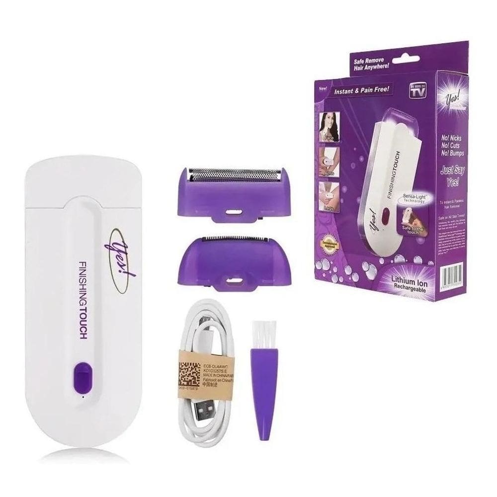 Depilador Laser Corporal Recarregável Luz Ativa Indolor Cor
