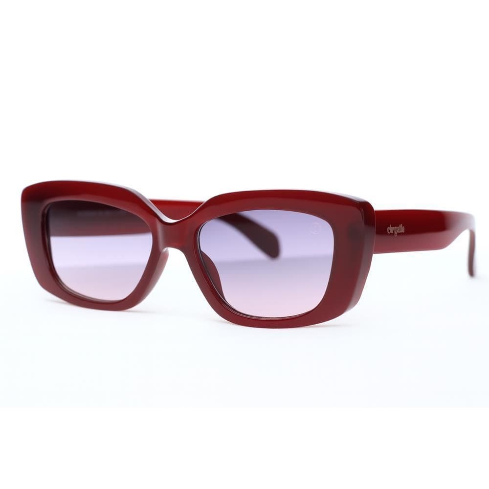 Óculos De Sol Elegatto Retangular Fashion Uv 400