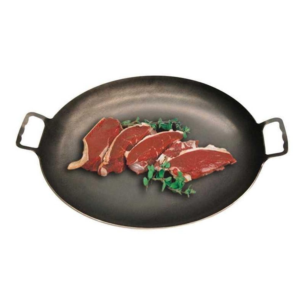 Chapa Campeira com Alça - Côncava / 450mm - Progás.