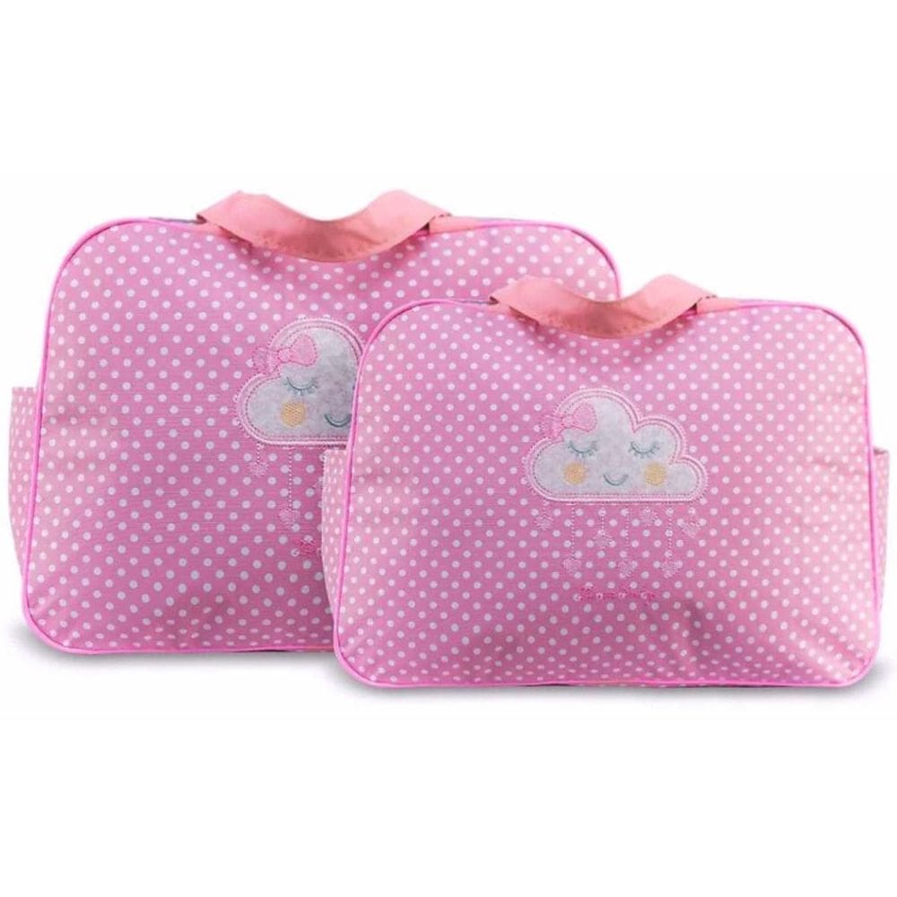 Kit Bolsas Maternidade Mave Baby Nuvem Rosa