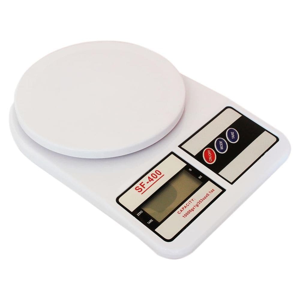 Balança De Cozinha Digital Globalmix Sf-400 Branco