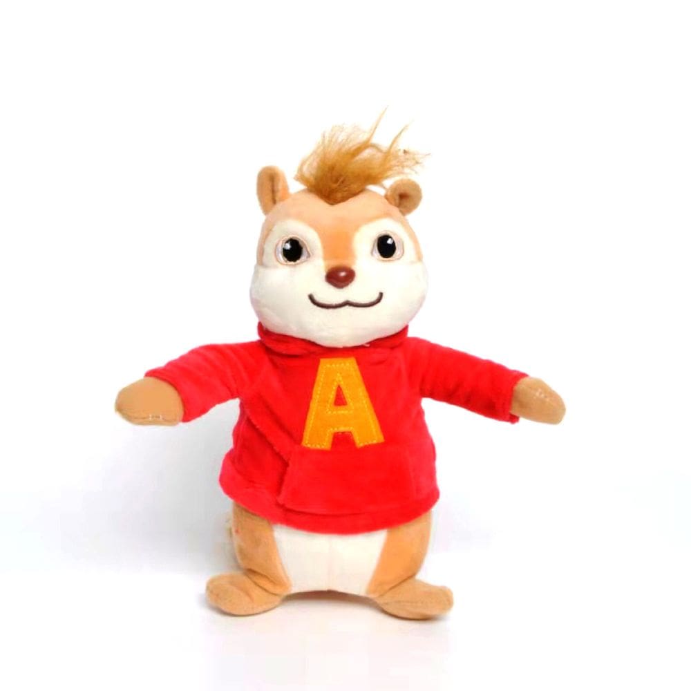 Boneco de pelúcia Alvins and Chipmunks Anime 20cm