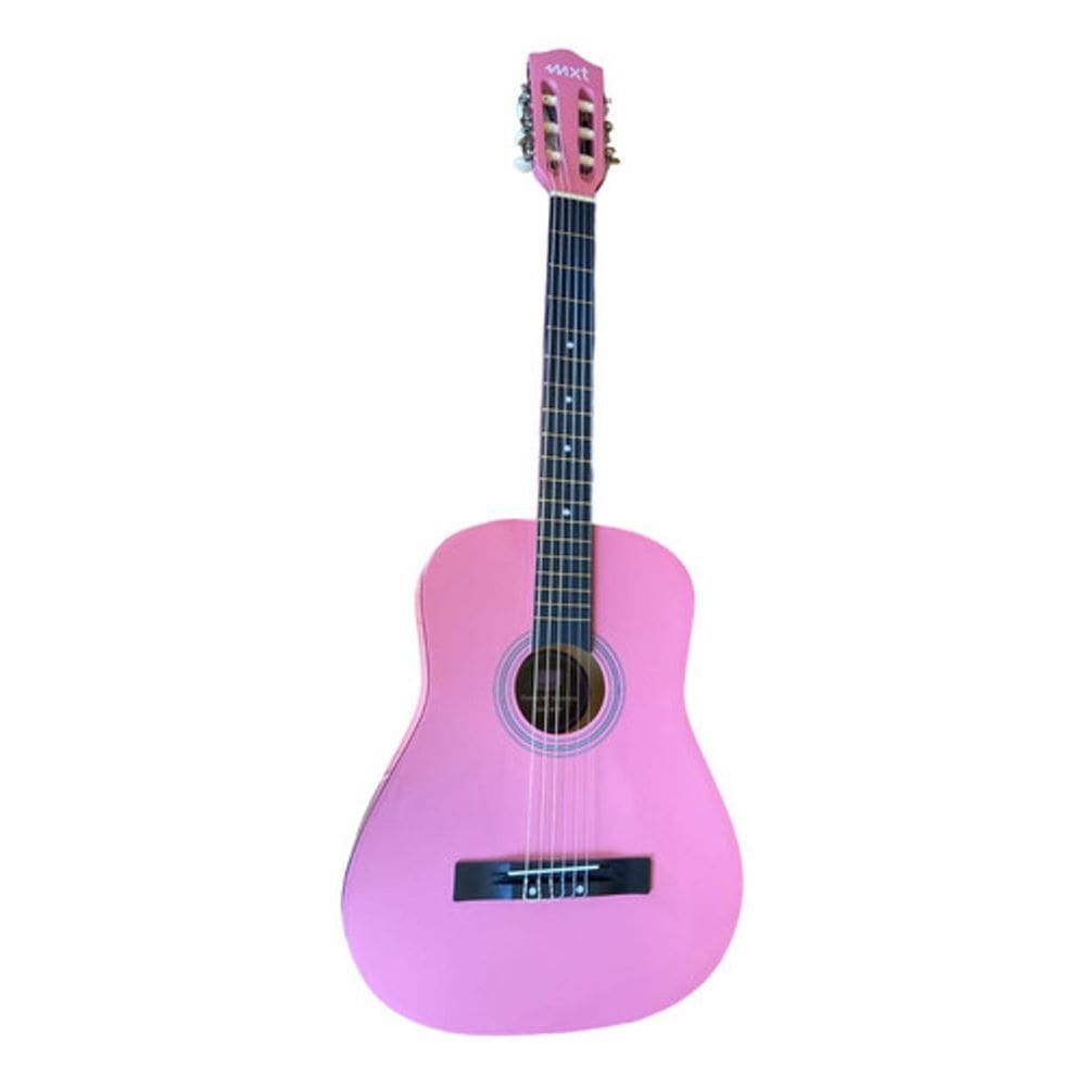 Violão Nylon Acustico Mxt 38C Ntp Rosa
