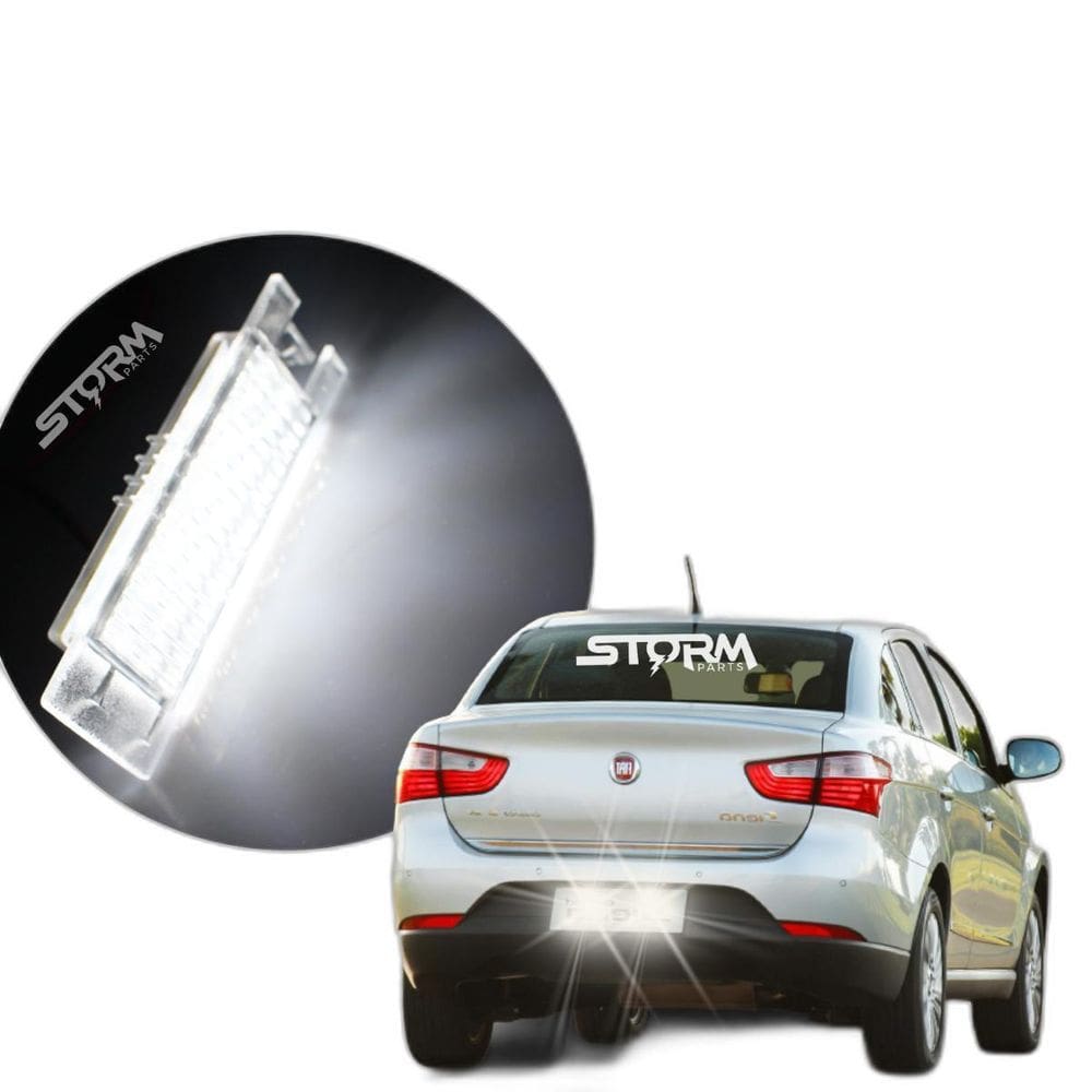 Lâmpada Luz Placa Led Iluminação Fiat Grand Siena