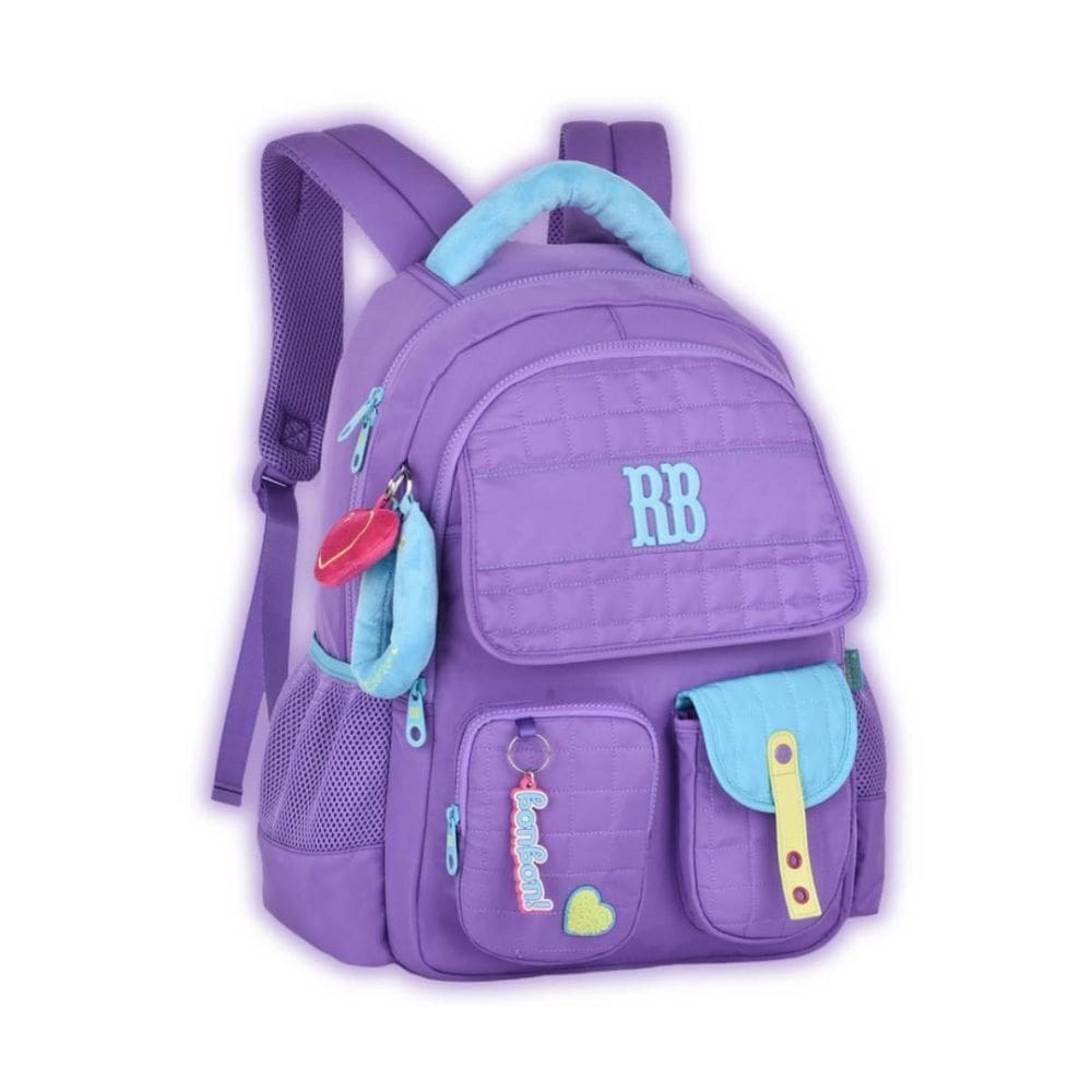 Mochila Rebecca Bonbon Costas Escolar Juvenil Meninas Lilás