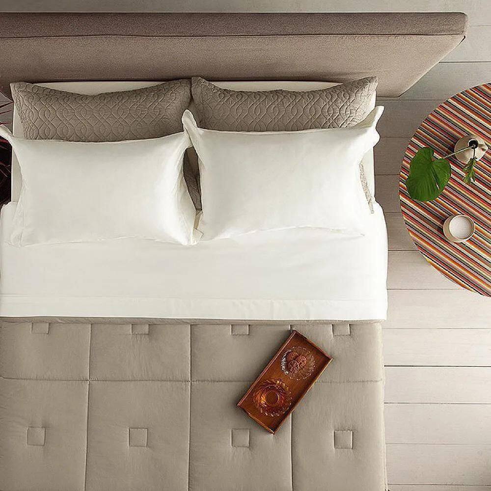 Jogo De Cama Queen Trentino 400 Fios - Andreza Marfim