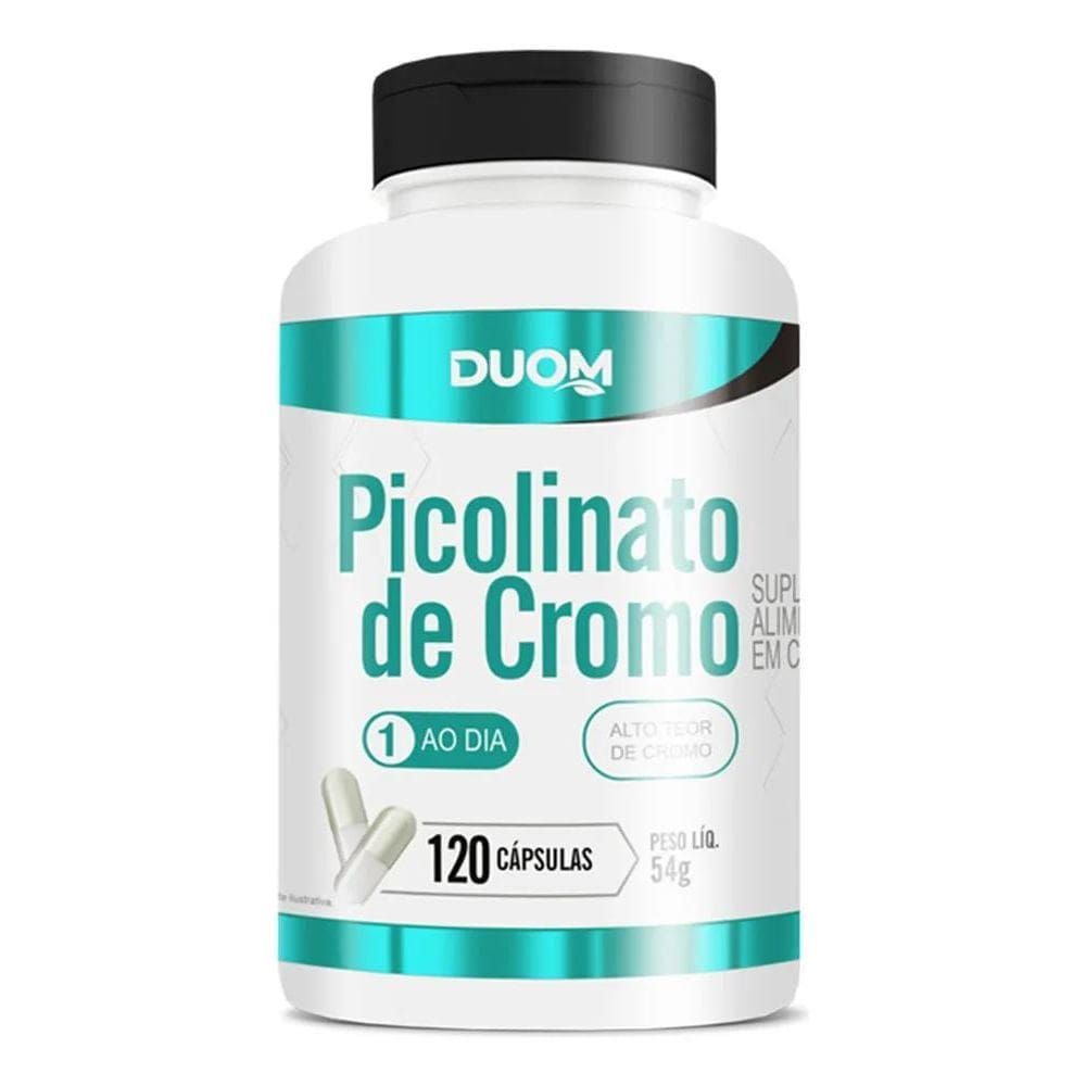 2X Picolinato De Cromo 120Cps 450Mg Duom