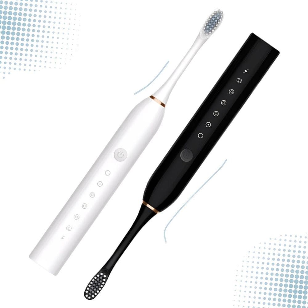 Escova Elétrica Ultra Sônica Para Dentes Usb Recarregável