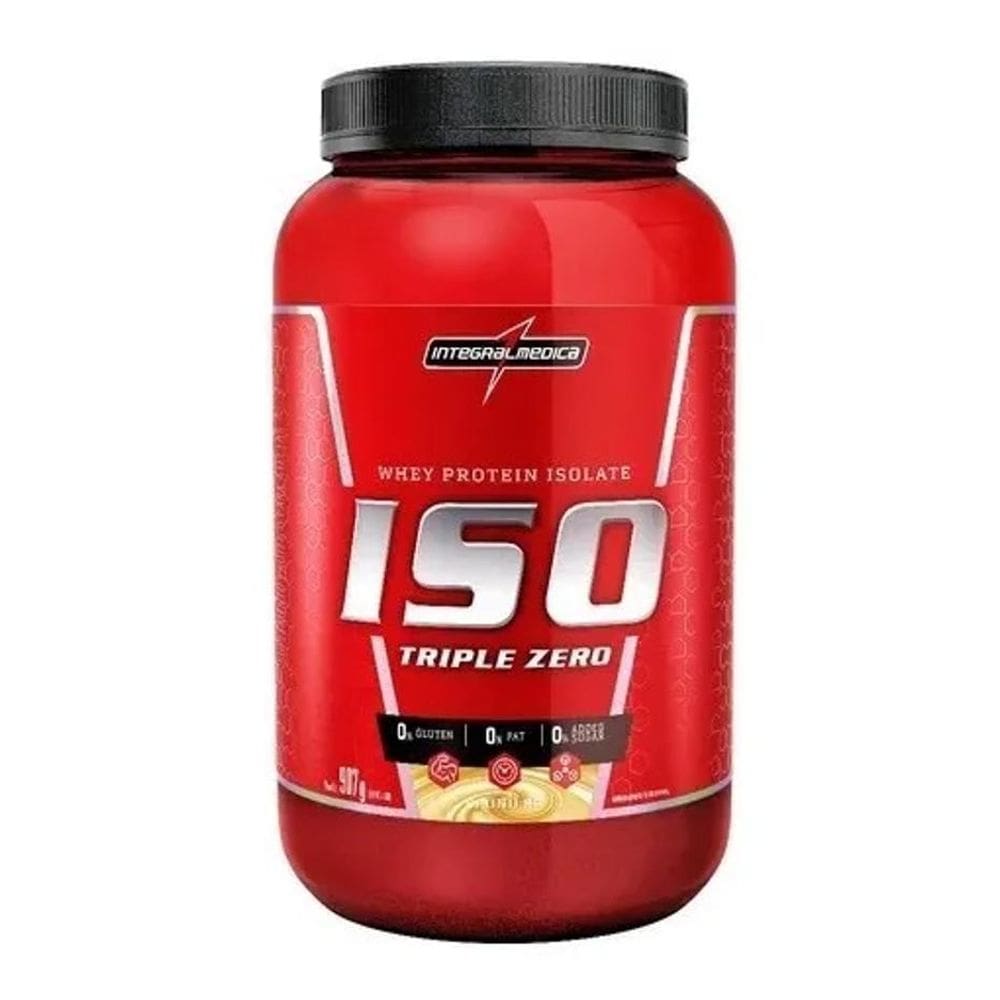 2X Iso Triple Zero Intregral Médica 100% Whey Isolado  907