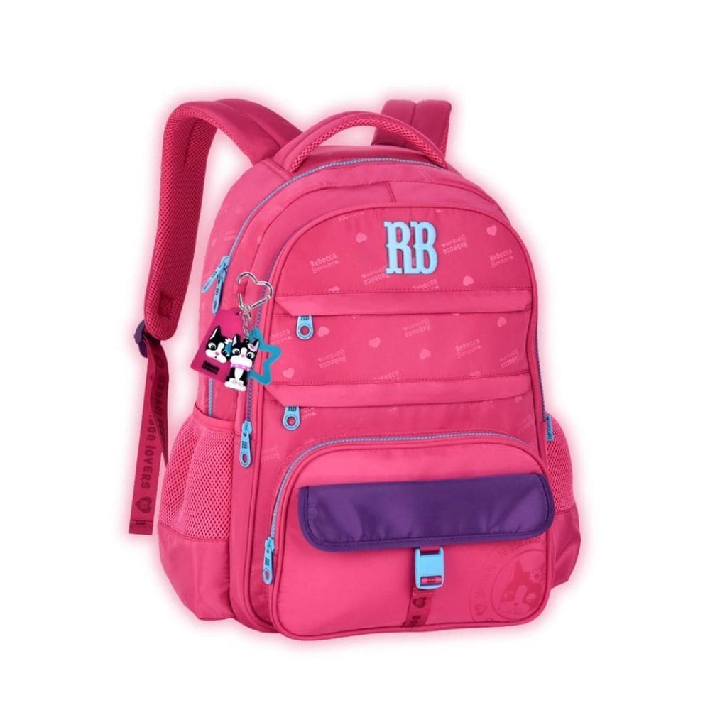 Mochila Rebecca Bonbon De Costas Infantil Escolar Kids Rosa