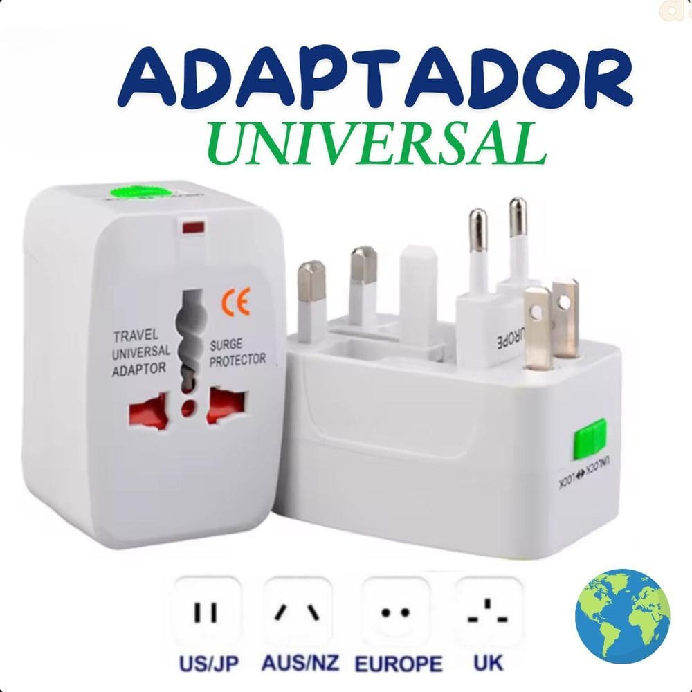 Adaptador Universal De Tomada Para Viagem Rápida