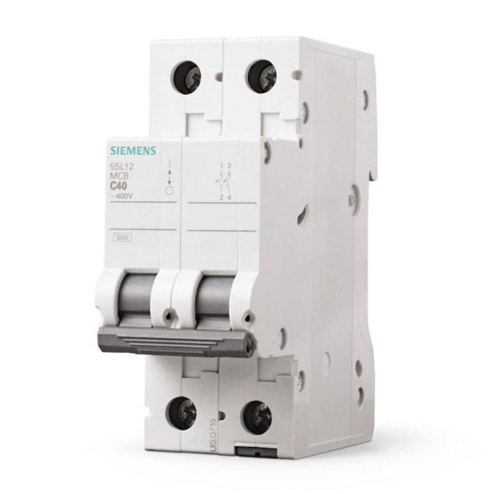 Disjuntor Bipolar2A Curvac - Siemens 2P