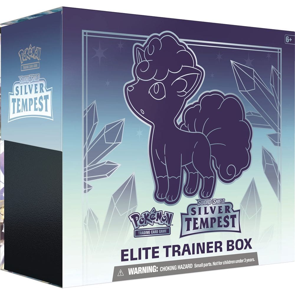 Caixa de treinamento Pokémon TCG Sword & Shield Silver Tempest Elite