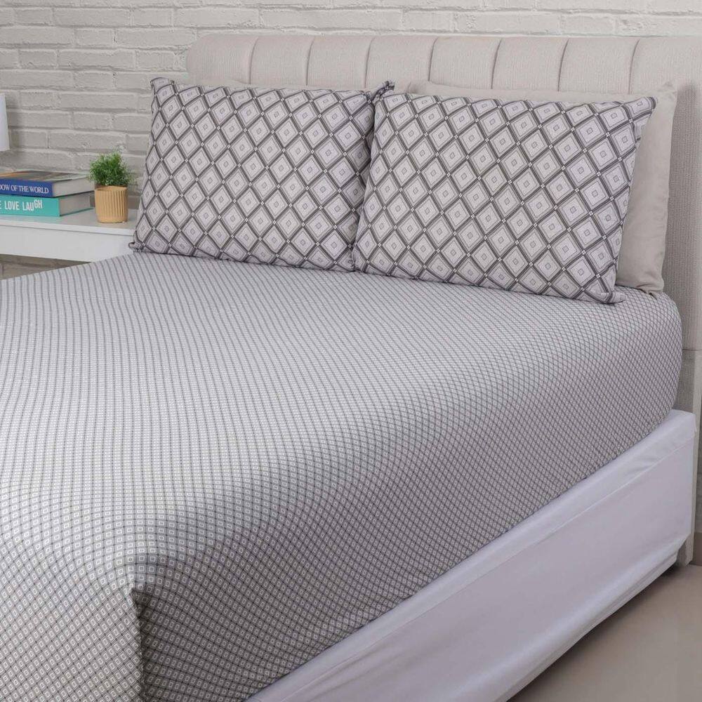 Jogo De Cama 2 Peças Solteiro Realce Premium Sultan Estampas