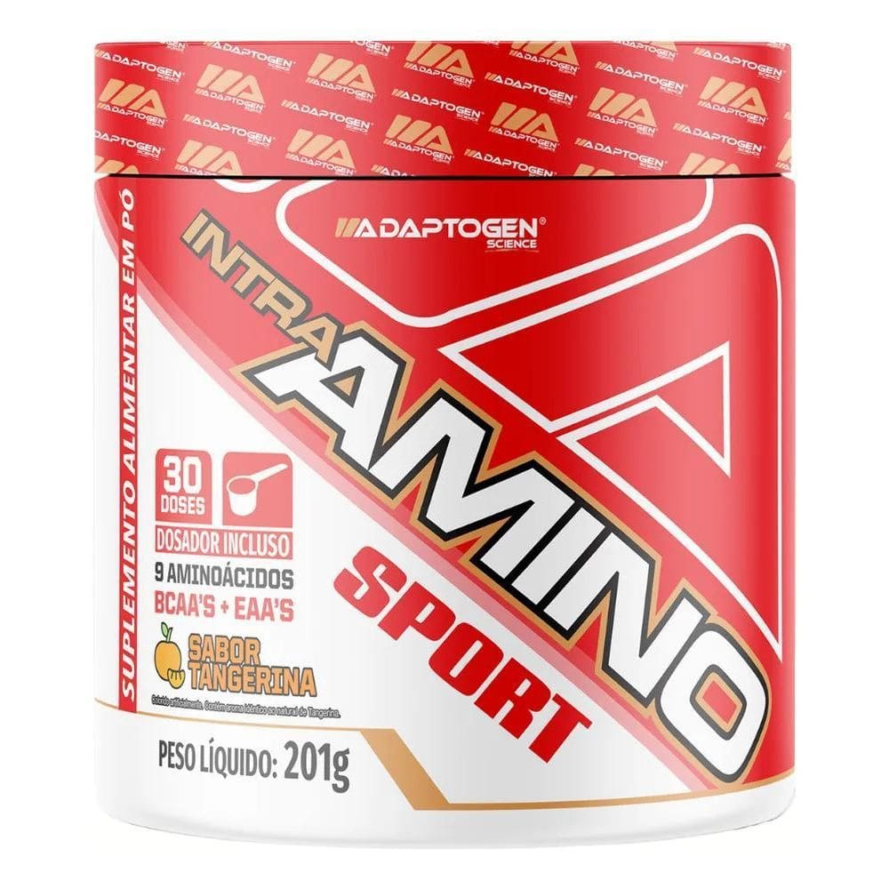 2X Intra Treino Amino Sport 196G Adaptogen 9 Aminos Eaa + Bc