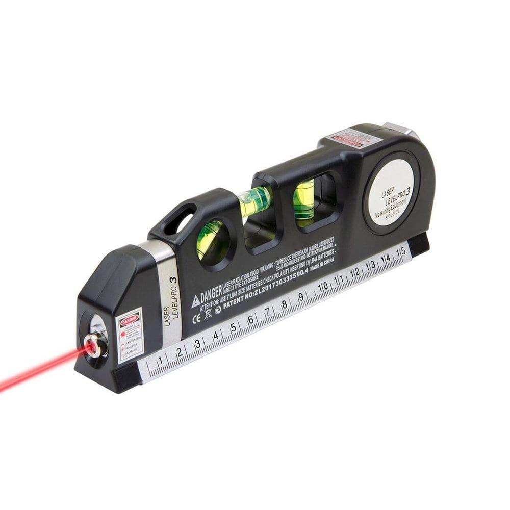 Nivelador A Laser Trena 2,5M Levelpro3 Com Régua Bateria Ag3