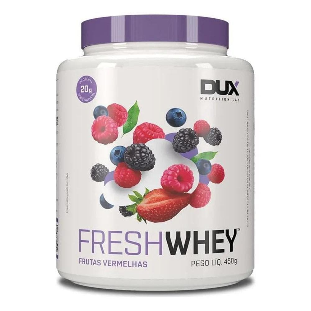 2X Fresh Whey Dux 450G - Whey Isolado Hidrolisado Concentrad